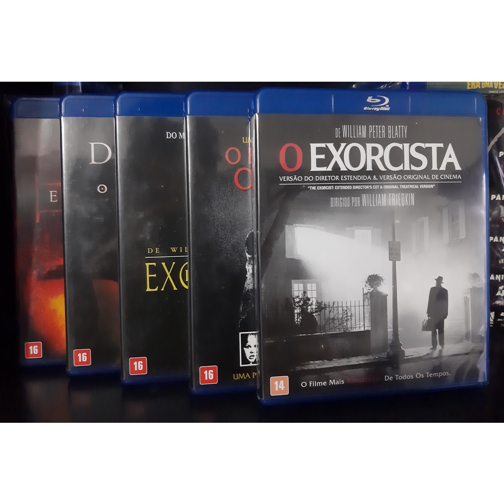 Blu-ray Coleção O Exorcista 6 Filmes Raríssimo | Shopee Brasil