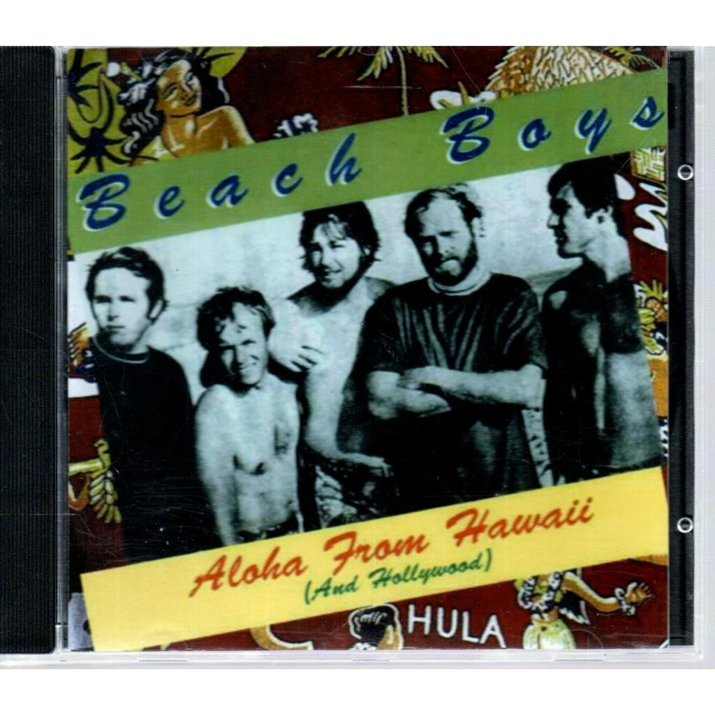CD THE BEACH BOYS - ALOHA FROM HAWAII AND HOLLYWOOD ( BOOTLEG ) SPANK 2001  | Shopee Brasil