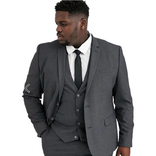 Blazer Masculino Plus Size Grey