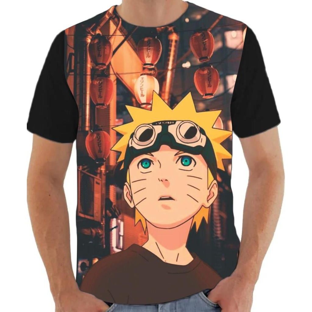 Camisa Naruto Clássico- Sasuke - Color Print