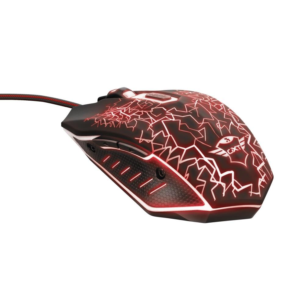 Mouse Gamer LED 2400dpi Izza GXT 105 Trust