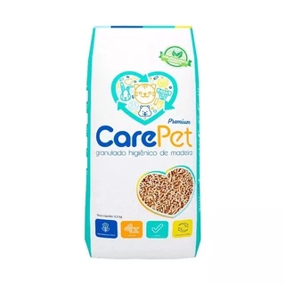 Granulado Higiênico De Madeira Care Pet 10Kg