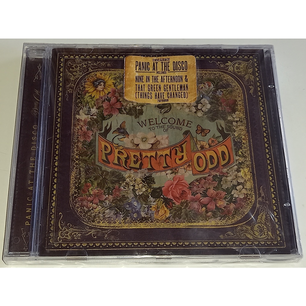 Cd Panic At The Disco - Pretty Odd (lacrado) | Shopee Brasil