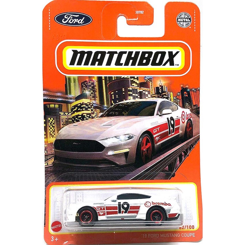 Matchbox - '19 Ford Mustang Coupe - GVX92