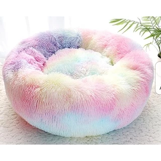 caminha 60x60 cama pet peludo felpudo cachorro gato antialérgico