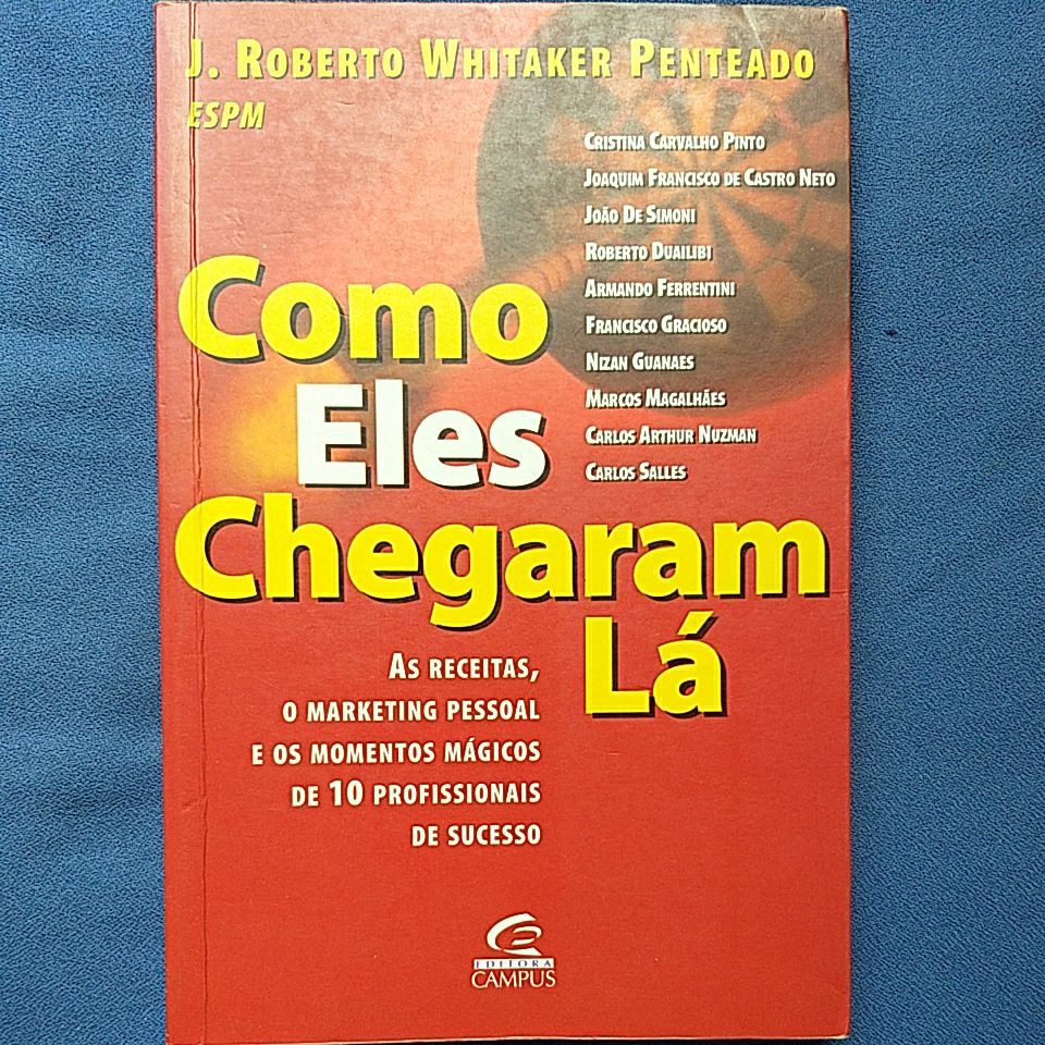 Livro: Como Eles Chegaram Lá | Shopee Brasil