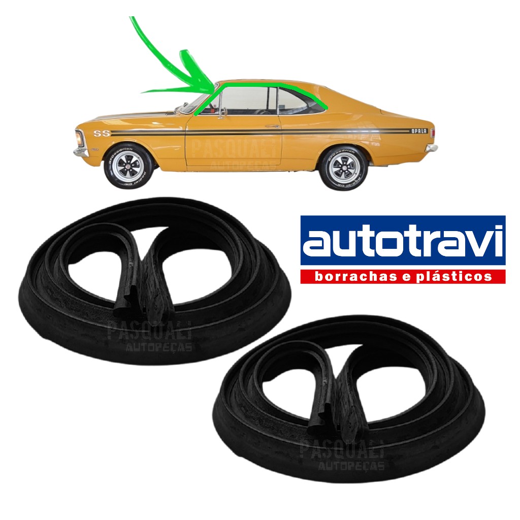 Borracha Contorno Superior Da Porta Opala 2 Portas 1972 1973 1974 1975 1976 1977 1978 1979 1980 1981 1982 1983 1984 1985 1986 1987 1988 1989 1990 1991 1992