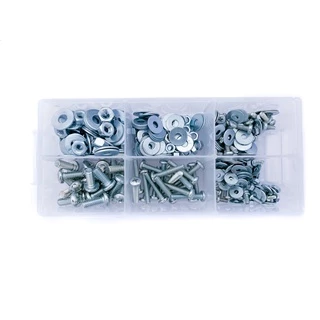 Kit Plus 320 peças - Parafuso Philips Porca Arruela