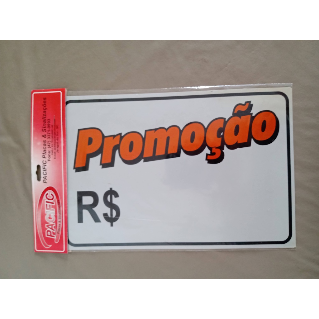 placa de promoção | Shopee Brasil