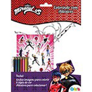 Livro - Ladybug - Prancheta para colorir - Vol. 1: Vamos colorir com a  incrível dupla Ladybug e Cat Noir! em Promoção na Americanas