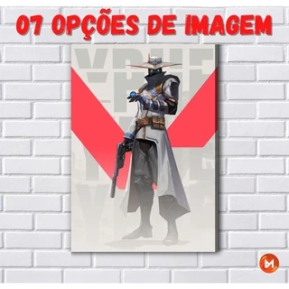 CYPHER | Placa Decorativa | Quadros Decorativos | VALORANT