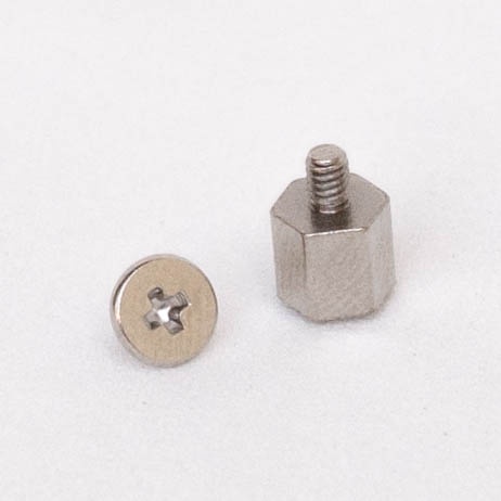 Parafuso com Porca M2 Sextavada Para Ssd M.2 Placa AsRock