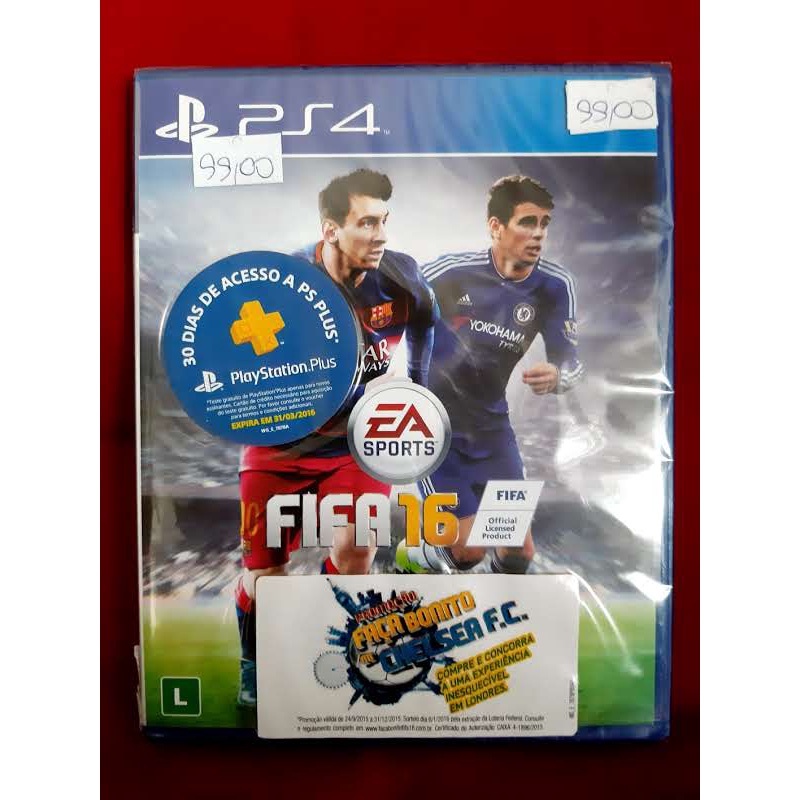 Jogo PS4 FIFA 16