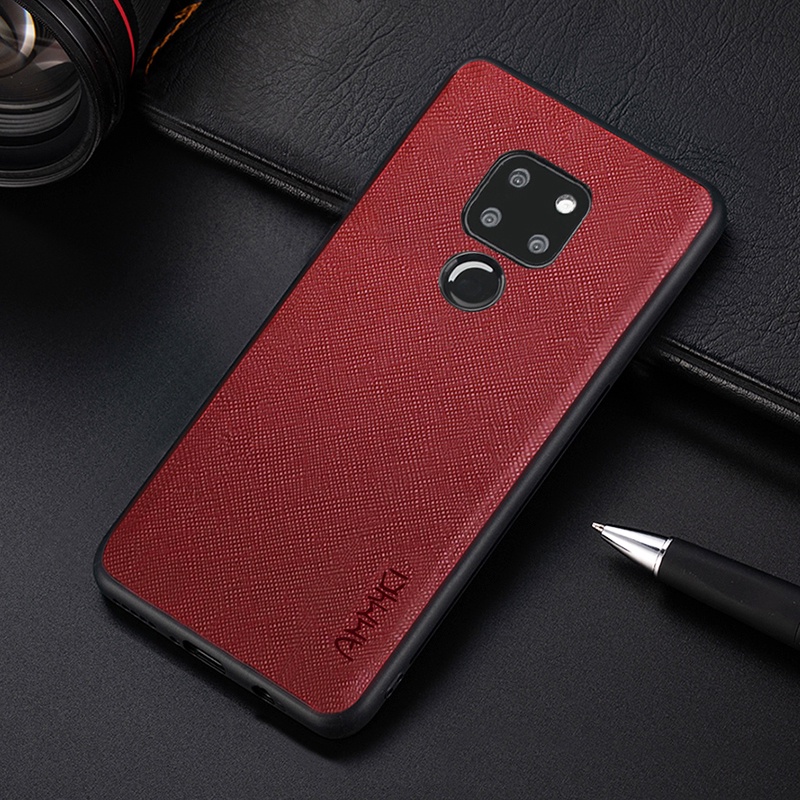 Capa de silicone TPU padrão cruzado Huawei Mate 20 20X 5G Pro capa