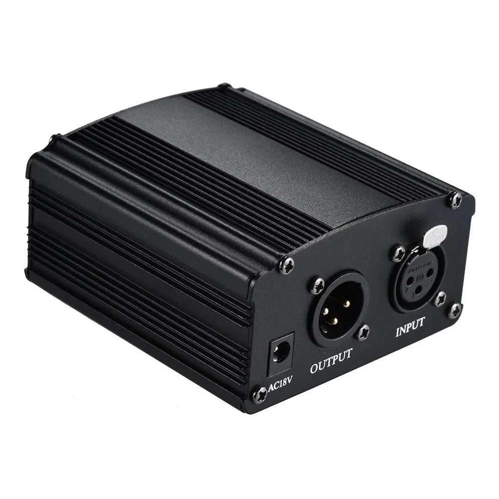 Phantom Power Fantom Power 48v P Microfone Condensador Escorrega O Pre o