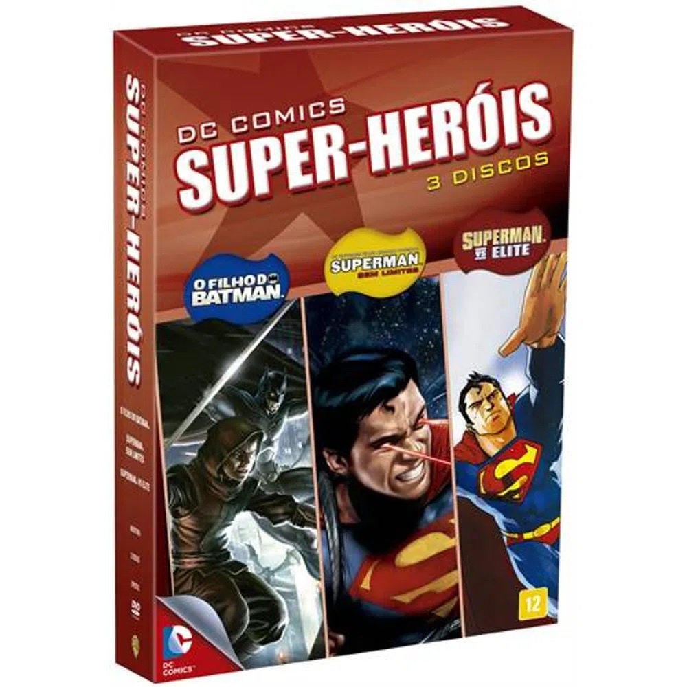 Coleção Dvd Superman - 5 Filmes - 6 Discos - (lacrado)