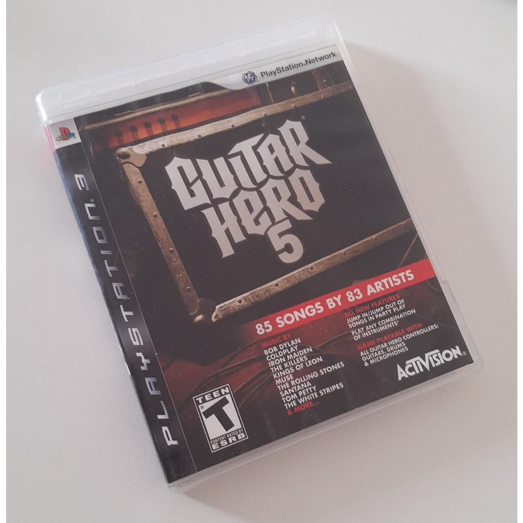 Guitar Hero 5 - PS3 Game Complete with Manual