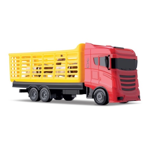 Caminhão de brinquedo Truck Polícia Preto Bs Toys - Pedagógica