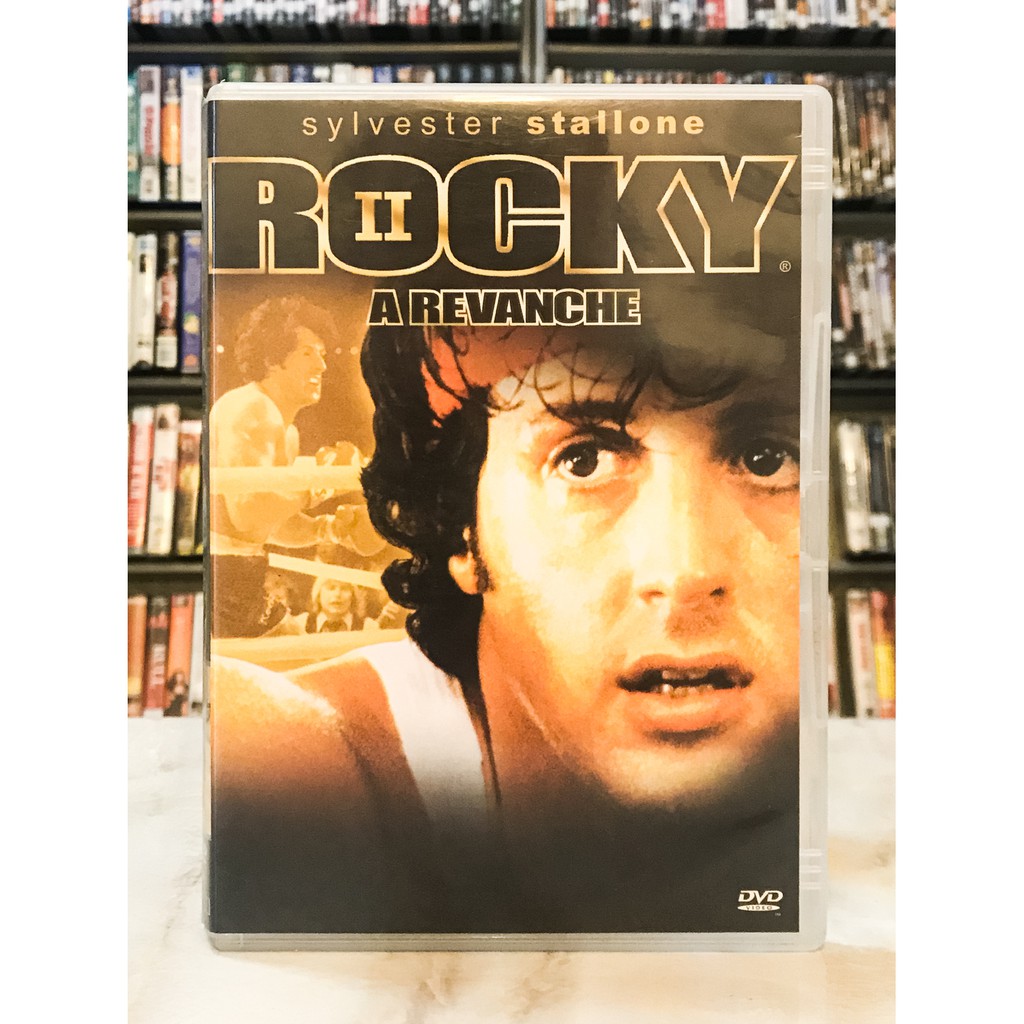 Dvd Rocky Ii A Revanche Original Filme Ação Sylvester Stallone