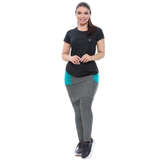 Calça Saia Legging Com Bolso Tapa Bumbum Moda Fitness Evangélica Treino  Academia The Start - Calça Legging - Magazine Luiza