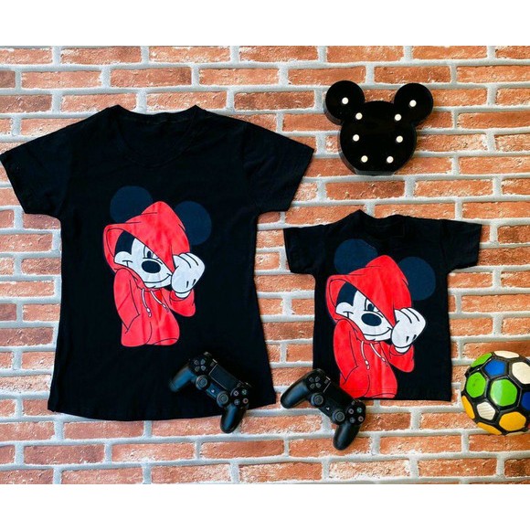 Roupa tal mae tal filho sale mickey