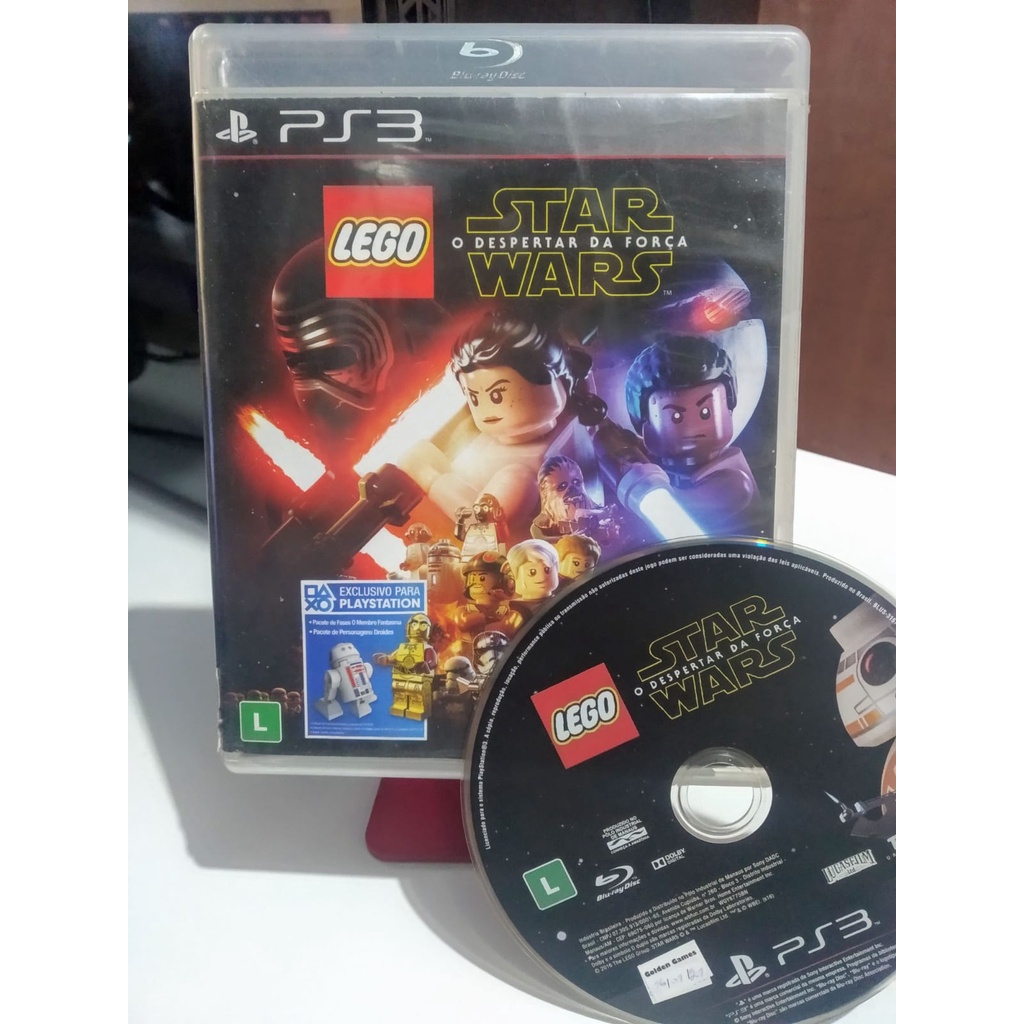 Jogo Lego Star Wars The Force Awakes - Playstation 3 Ps3 - Mídia Física  Original