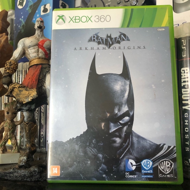 Jogo Pc Dvd Batman Arkham Origins Mídia Física Lacrado 4550