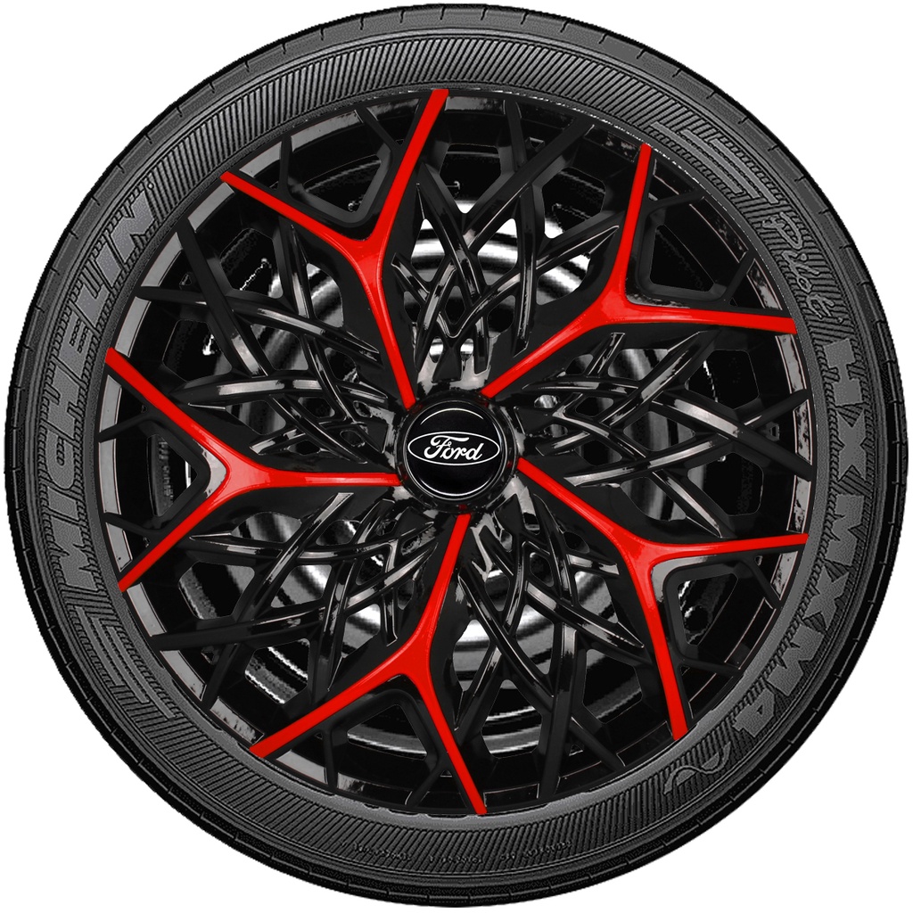 Jogo Calota Esportiva Moove Aro 14 Ford Ka Fiesta