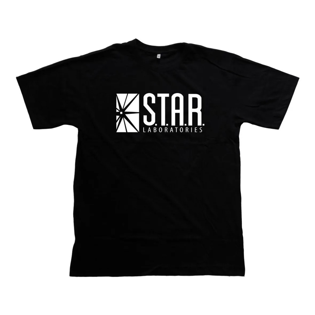Camiseta Sárie The Flash Star Laboratories