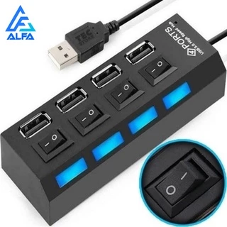 Hub Usb 2.0 4 Portas Régua Usb Extensão Usb Pen Drive Teclado 480mbps em Oferta na Shopee