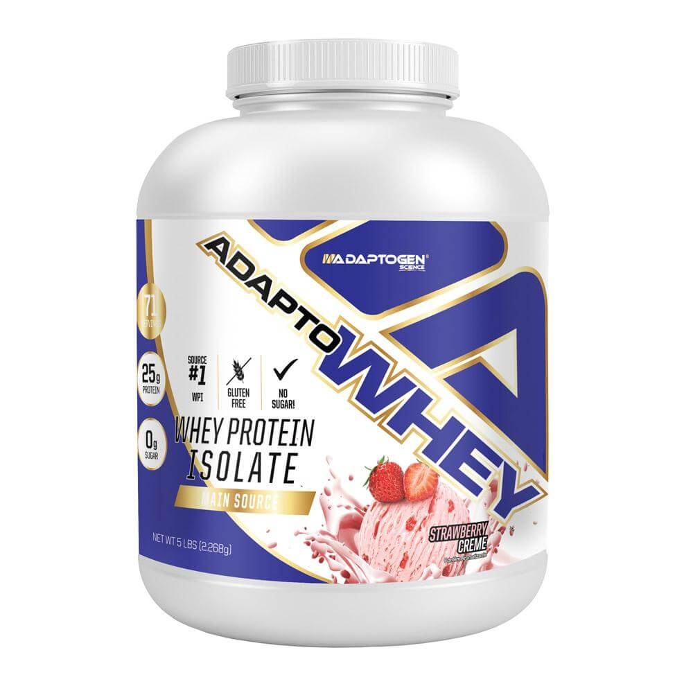 Adaptogen Adapto Whey 2,268kg - Morango Whey Protein | Shopee Brasil