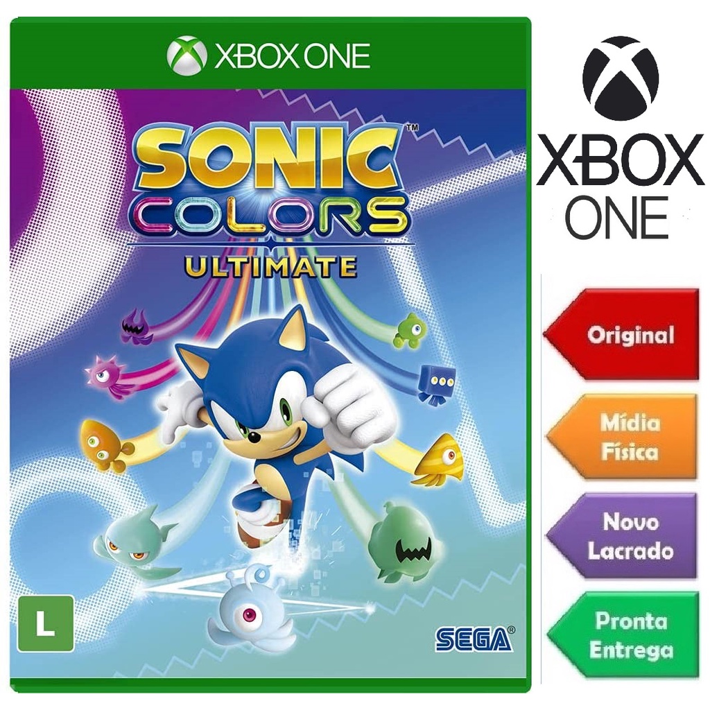 Jogo Sonic Unleashed Da Sega Lacrado Original Para Xbox 360 em