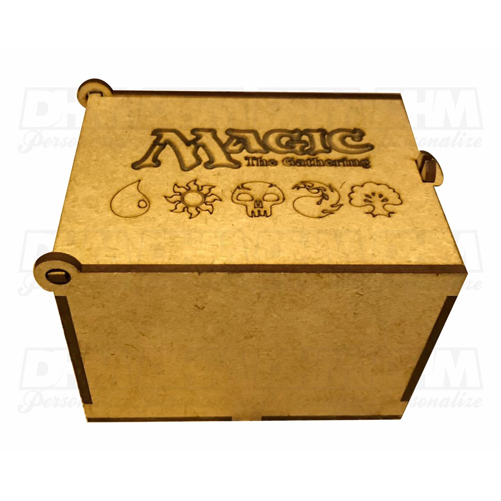 Caixa de cartas Deck Box Para Card Game Magic The Gathering