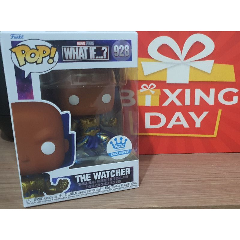 Funko Pop Filme/Marvel - What if? - The Watcher 928 (Funko Shop) - Disney -  #928