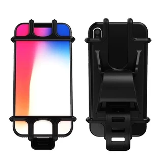 Suporte Silicone para Celular Universal Case Guidão Bike Moto Entrega Motoboy Ciclista Ciclismo