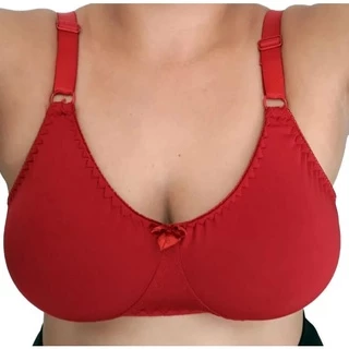 Kit 4 Sutiã Sutian Plus Size Extra Reforçado Sem Bojo Senhora Lycra Atacado XGG-50