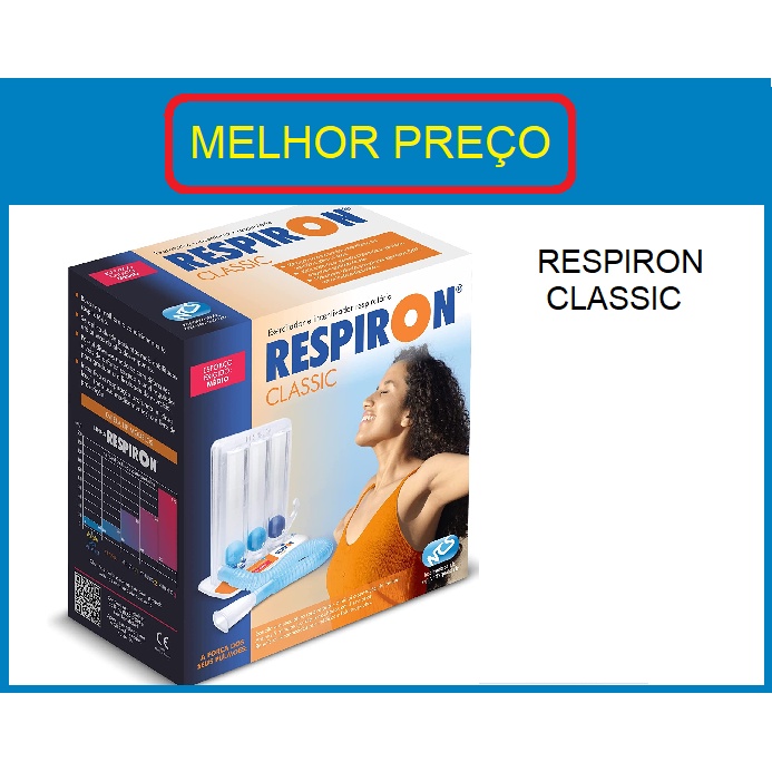 Respiron Classic Fisioterapia Respiratória NCS | Shopee Brasil