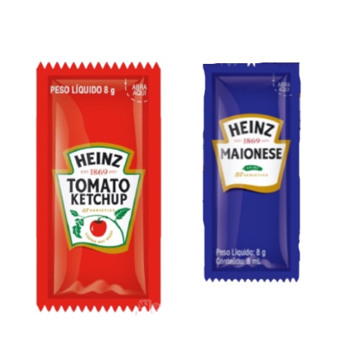 Combo Ketchup + Maionese Heinz Caixas Com 176 Sachês | Shopee Brasil