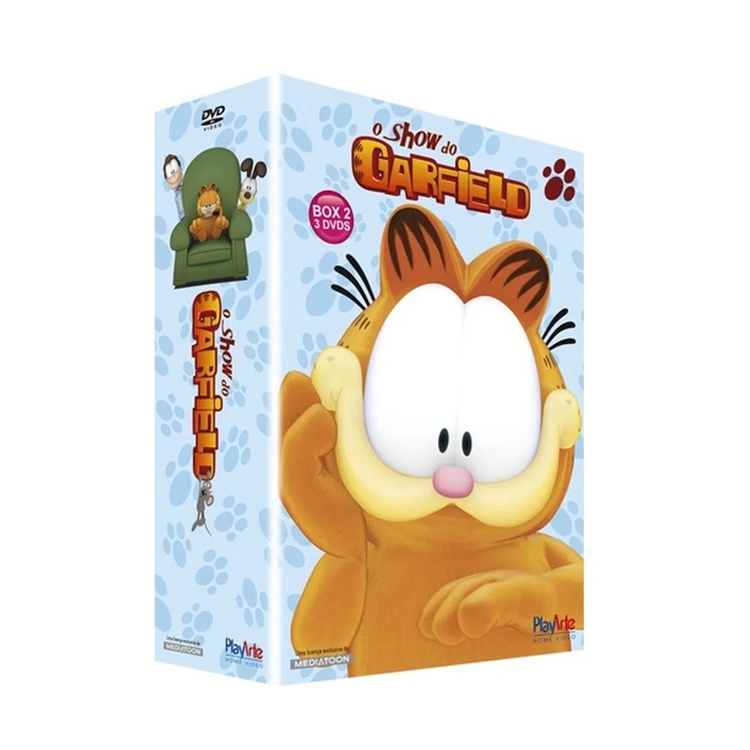 Dvd O Show do Garfield Box 2 - Volume 5 - 7 - Original Lacrado | Shopee ...