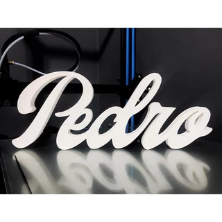 Nome Decoração Para Mesa/Móveis / Logo de Mesa / Porta Maternidade - Impressão 3D