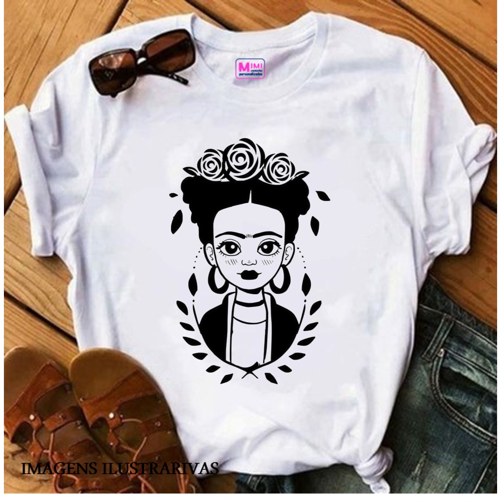 Blasfemus T-Shirt Donna - Frida Kahlo Ufficiale Stile Line Art Oro Bianco L 106083780