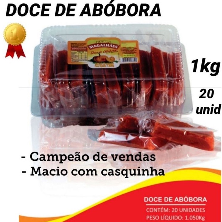 Doce de abóbora - Sabor Brasil
