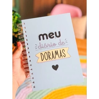 Diário de Doramas, capa personalizada com nome