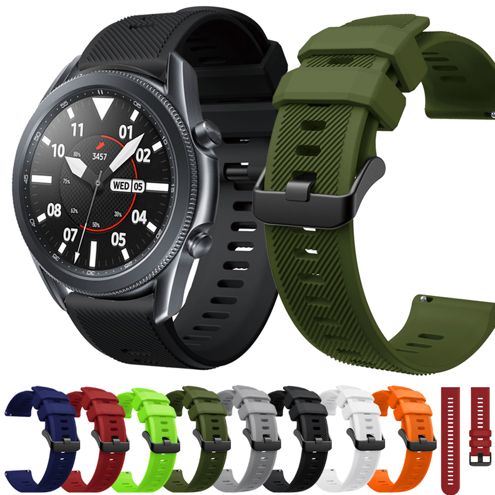Para Relógio Samsung Galaxy watch 3 Pulseira De 45mm SMR840 Silicone