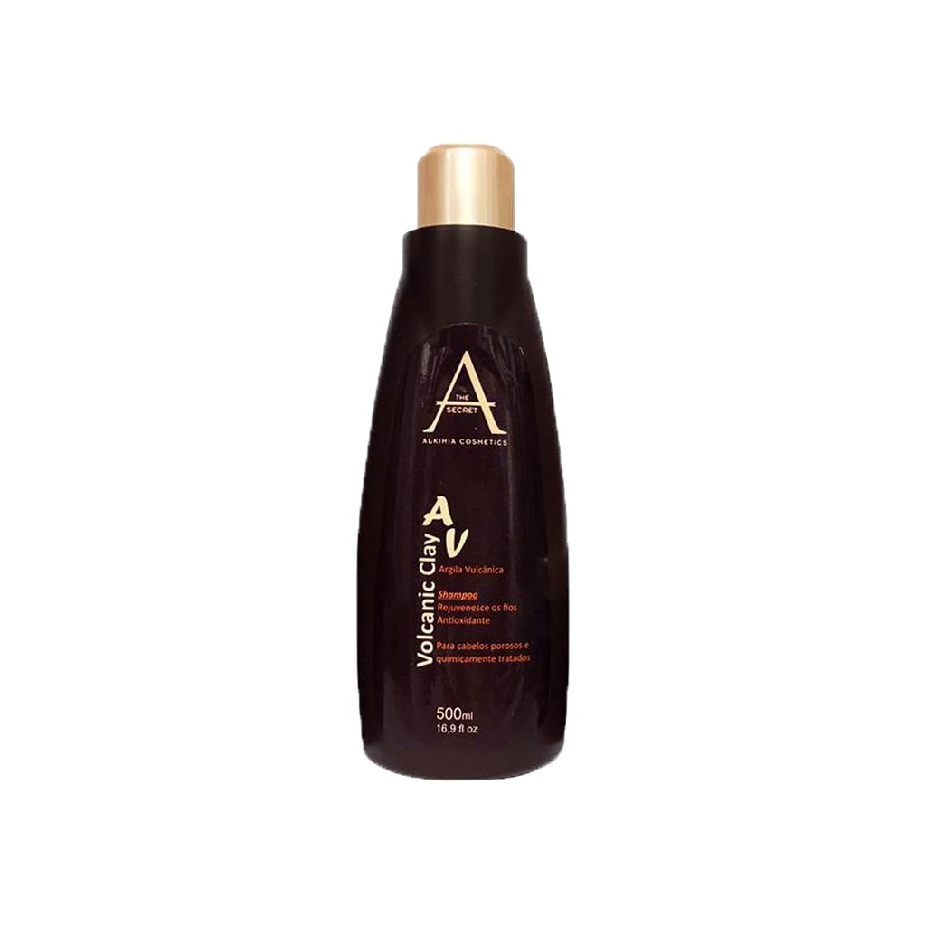 SHAMPOO TRATAMENTO VOLCANIC CLAY (ARGILA VULCANICA) 500ML- ALKIMIA ...