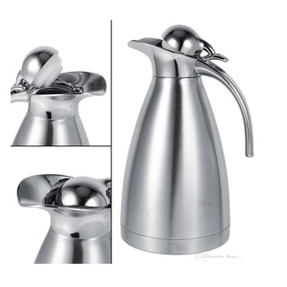 Garrafa Térmica Grande De Alto Luxo Inox Litros Cafe Chá