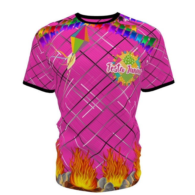 Camisa/ Junina/ Festa de São João/ Arraia/ Quadrilha/ casamento jeca ...