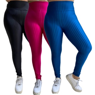 Calça Legging Academia Feminina Dia Dia Esportiva Cores Div