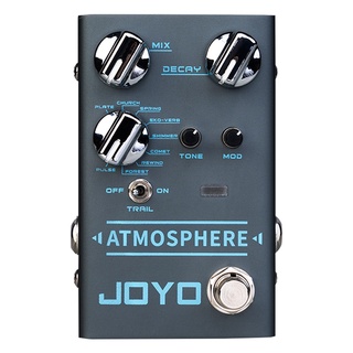 Pedal Multi-Efecção Para Guitarra Elétrica Joyo R-14/Baixo/Digital/Reverb/Mola