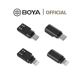 BOYA Adaptador Tipo-C Com Claro Led MFI Certificado Para Smartphone Android